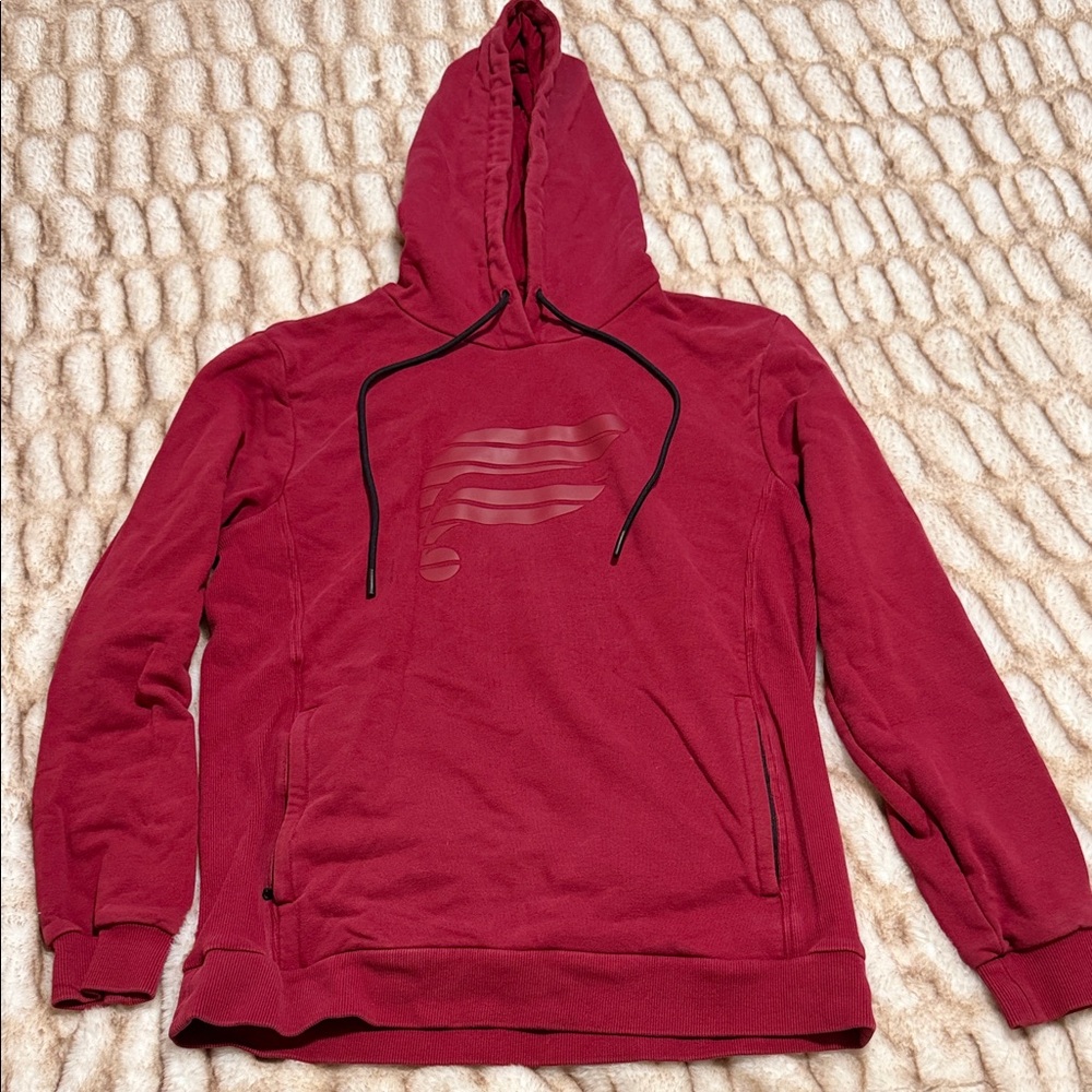 Fabletics Men's Red Hoodie Sweater